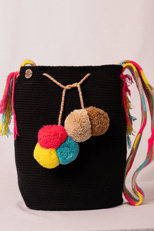 Mochila Cinco Borlas