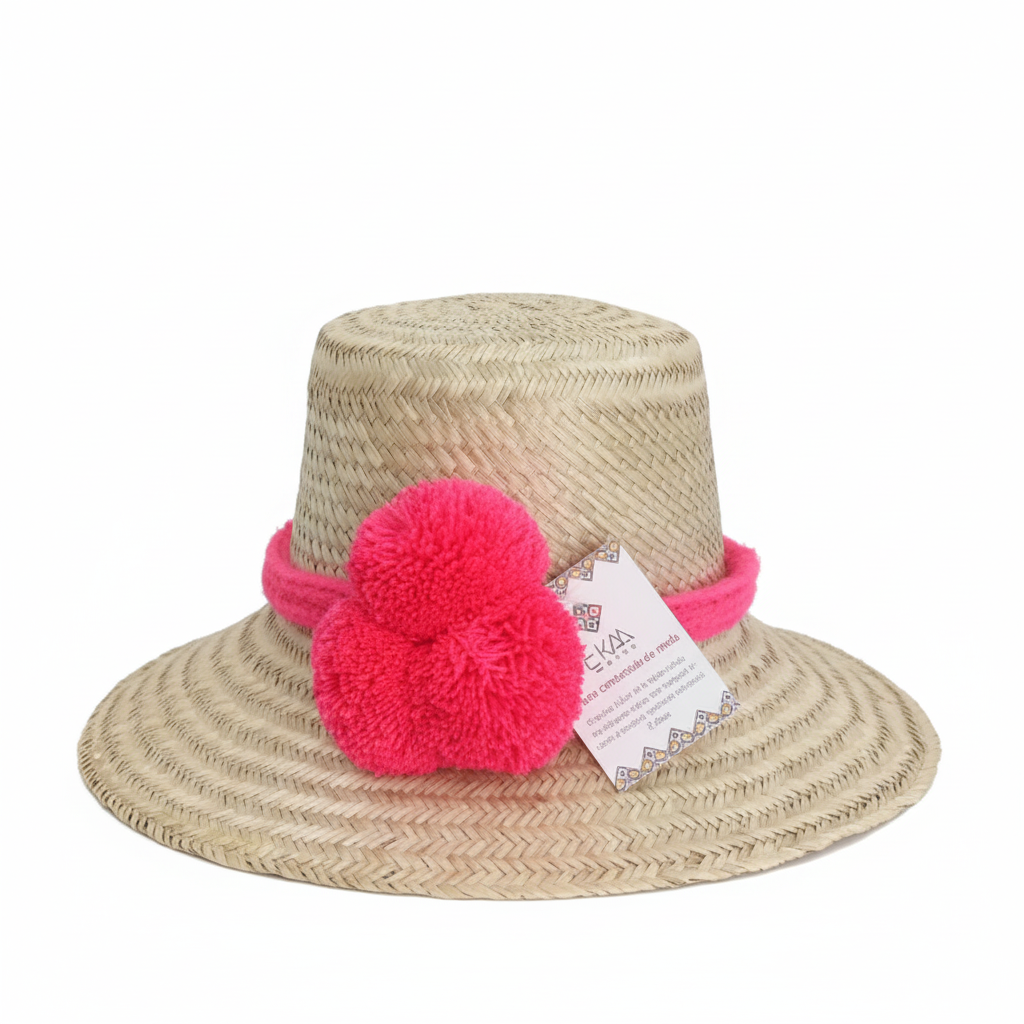 Sombrero Sencillo Rosa