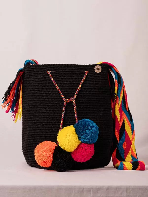 Mochila Cinco Borlas