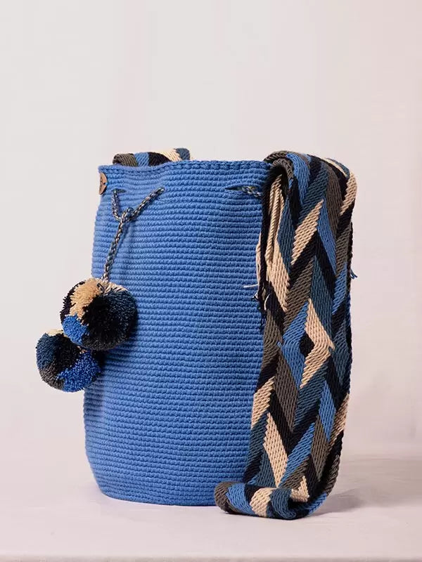 Mochila Dos Borlas Normal