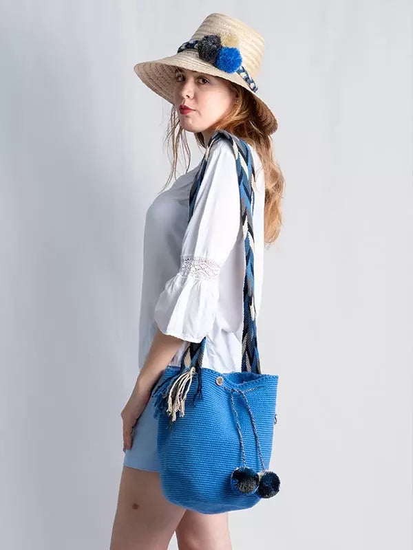 Mochila Dos Borlas Normal