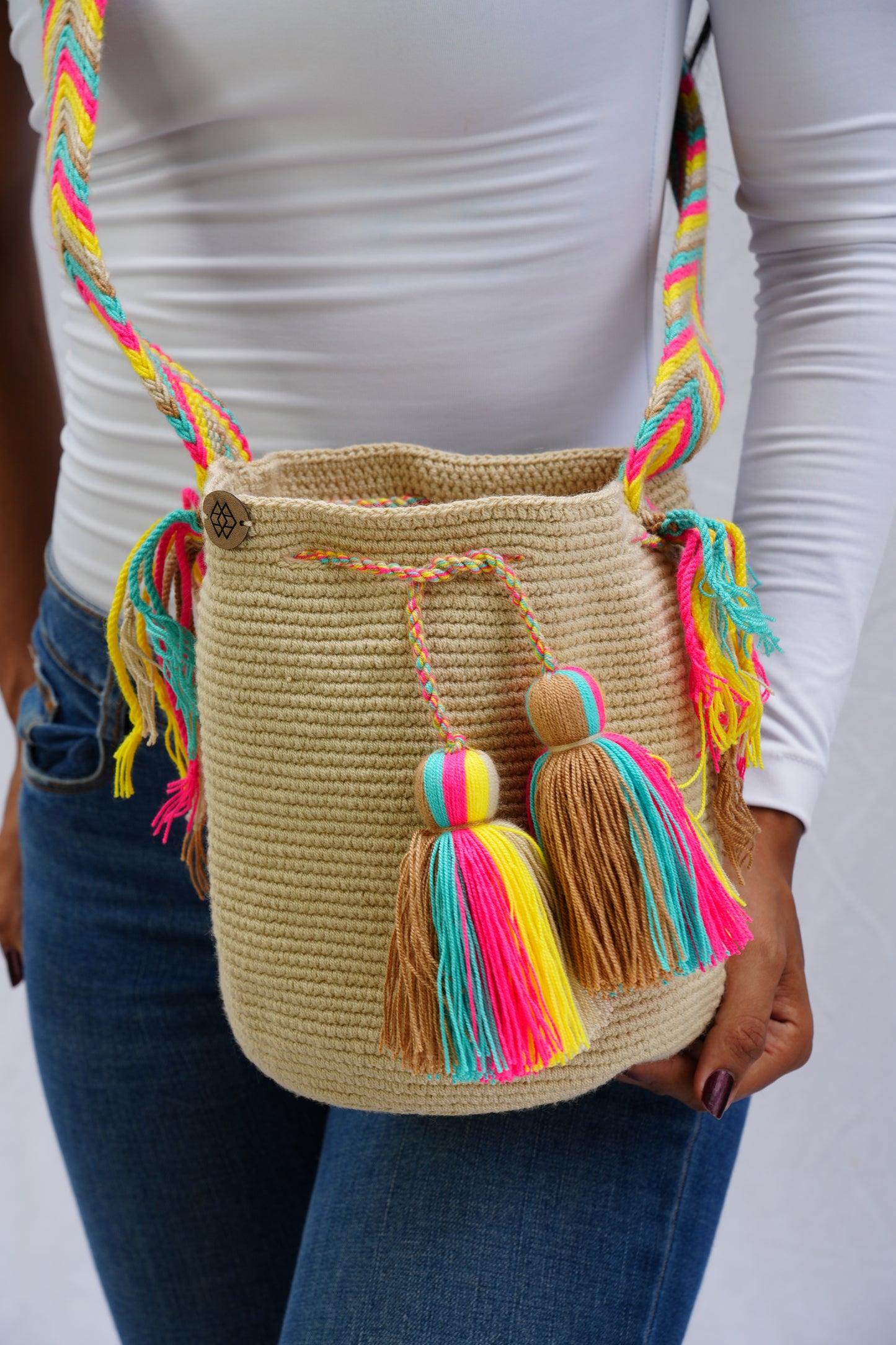 Mochila Unicolor Mediana