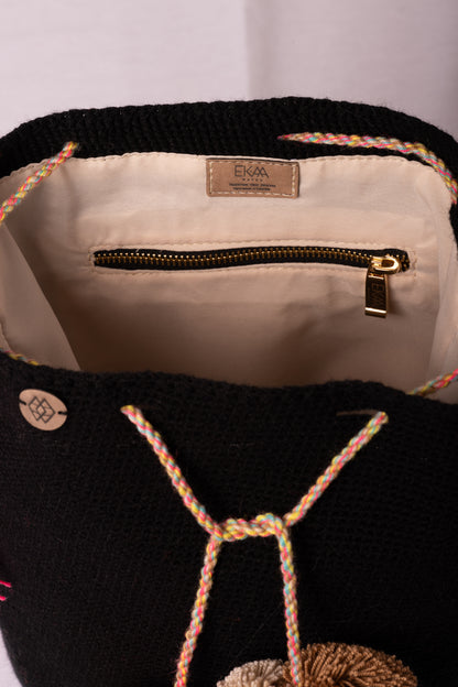 Mochila Cinco Borlas