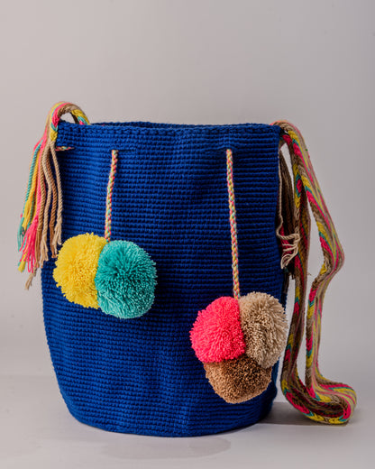 Mochila Cinco Borlas