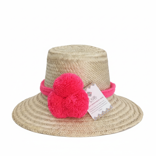 Sombrero Sencillo Rosa