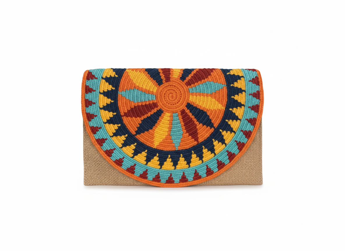 Sobres De Mano En Yute