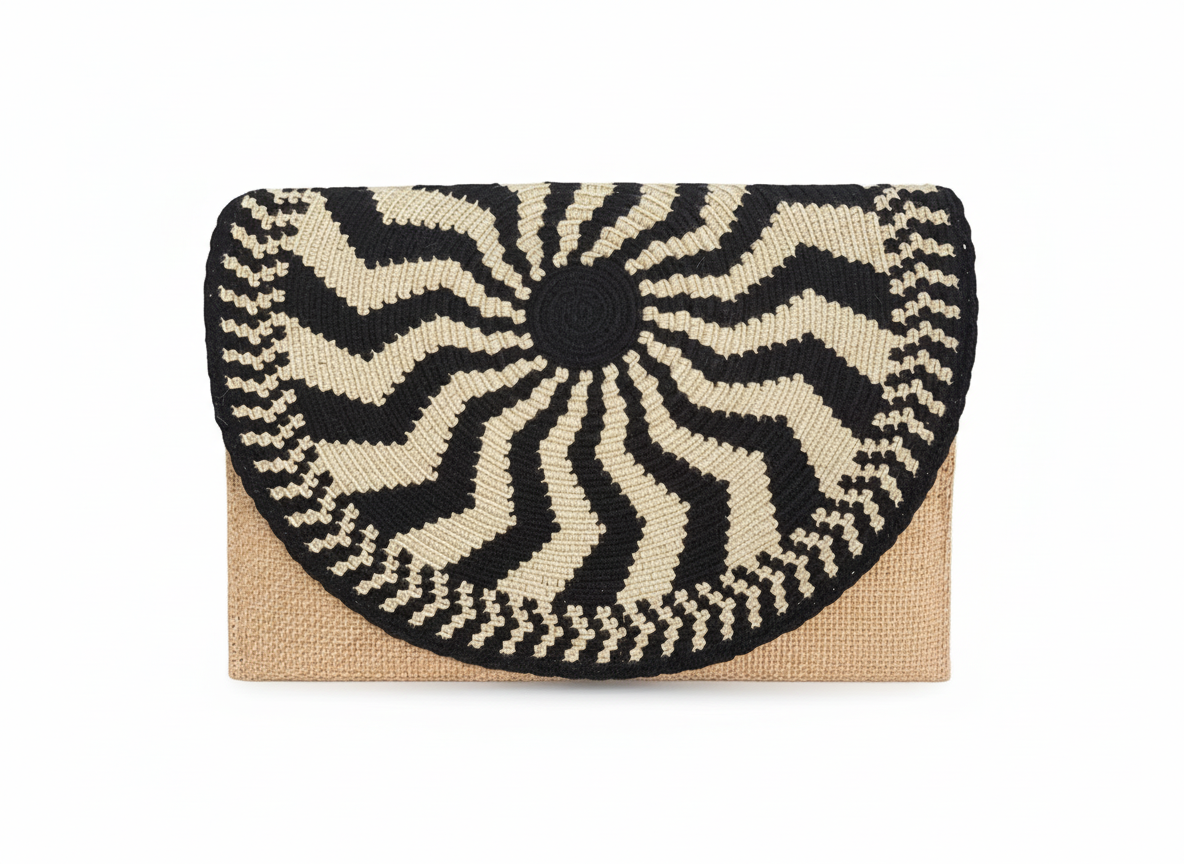 Sobres De Mano En Yute