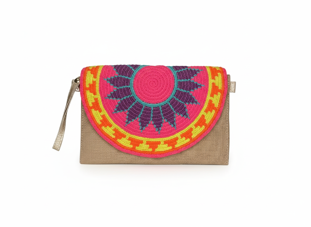 Sobres De Mano En Yute