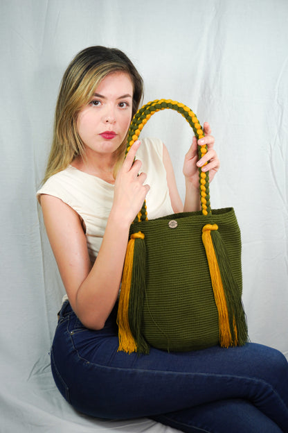 Mochila Rapunzel Unicolor Normal