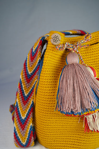 Mochila Unicolor Mediana