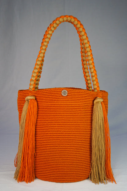 Mochila Rapunzel Unicolor Normal