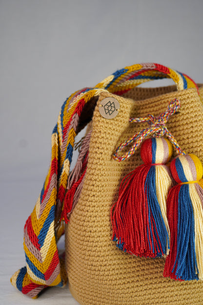 Mochila Unicolor Mediana