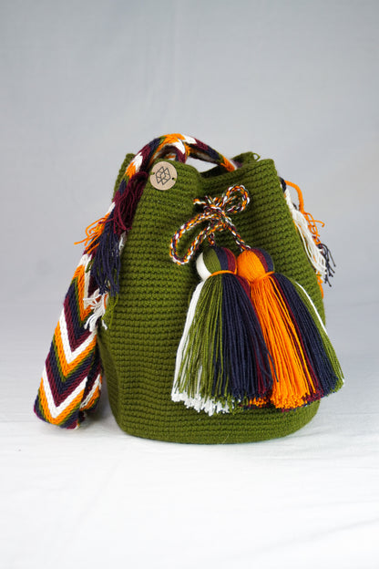 Mochila Unicolor Mediana