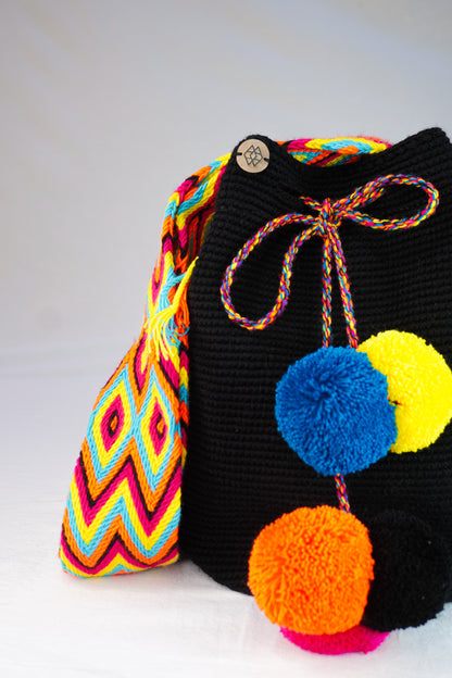 Mochila Cinco Borlas