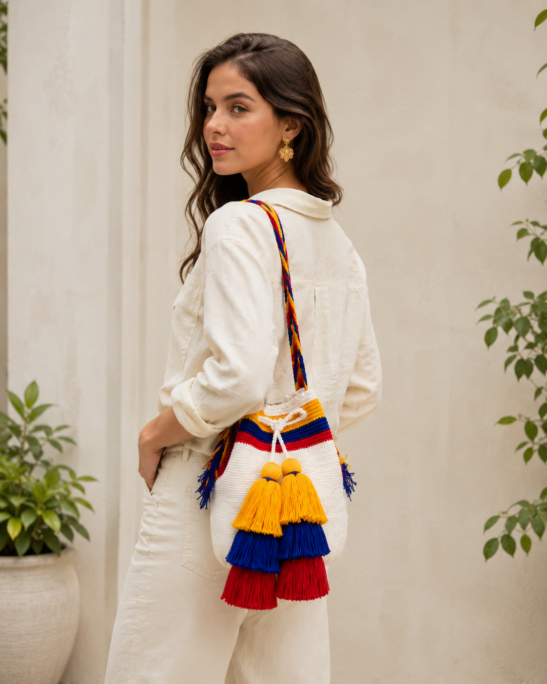 Mochila mediana de Colombia