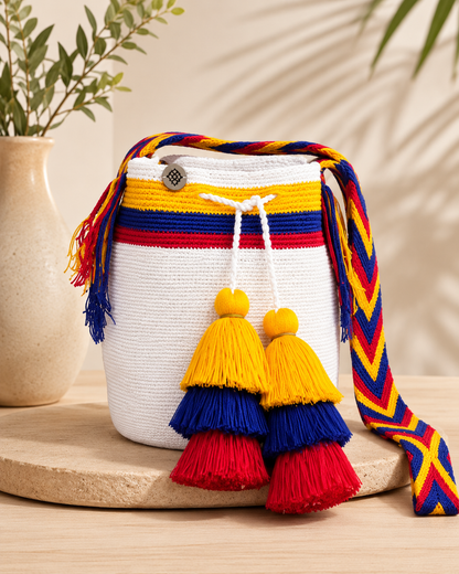 Mochila mediana de Colombia