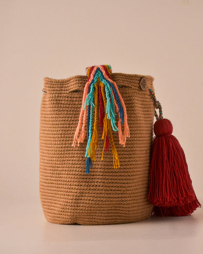 Mochila Unicolor Mediana