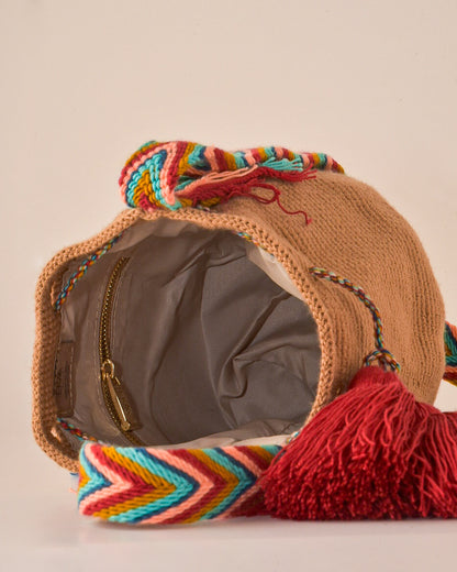 Mochila Unicolor Mediana