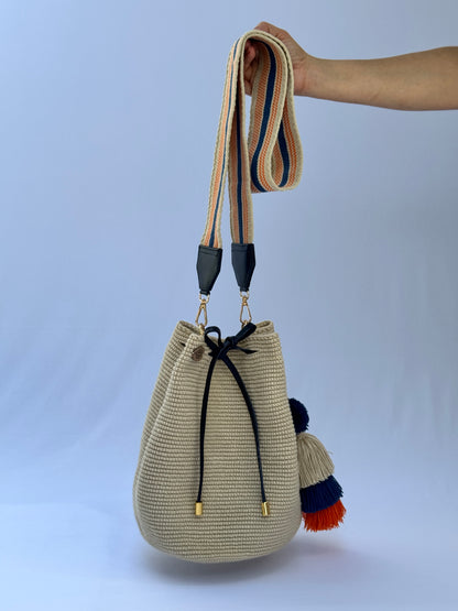 Mochilas Fusión Cordón Cuero