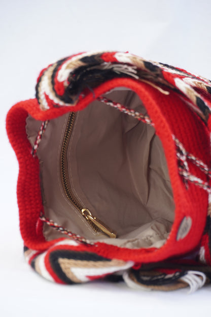 Mochila Dos Borlas Normal