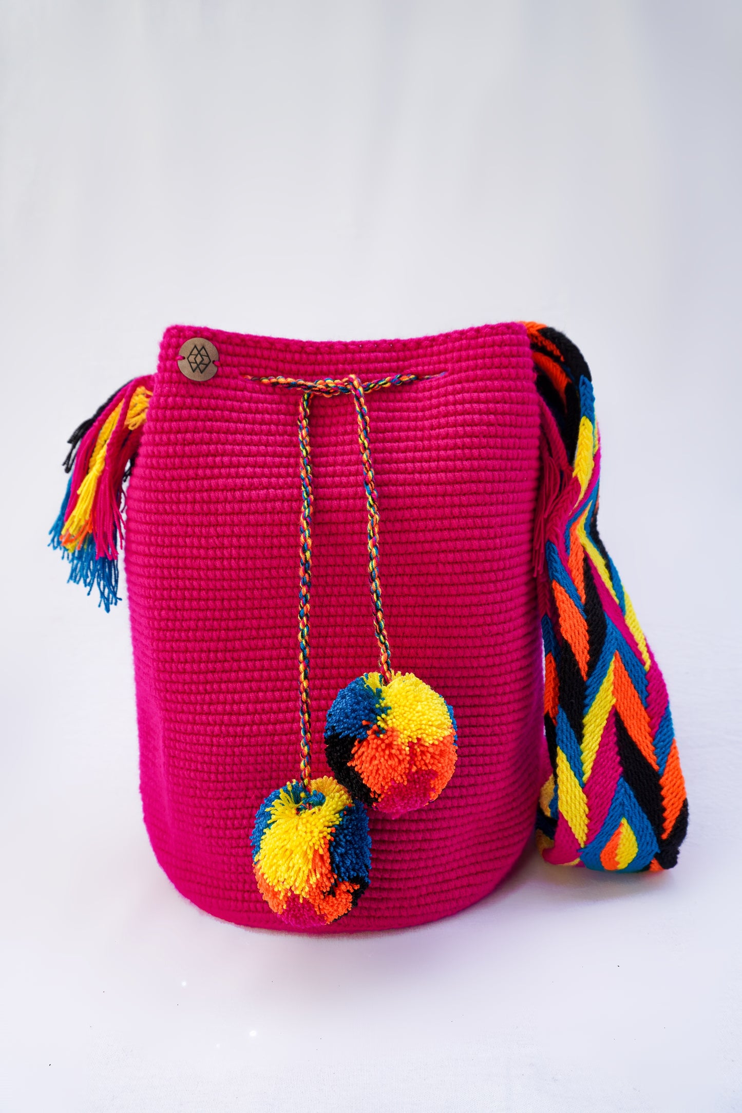 Mochila Dos Borlas Normal