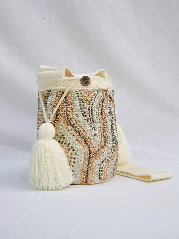 Mochila Diseño En Pedrería Medianas