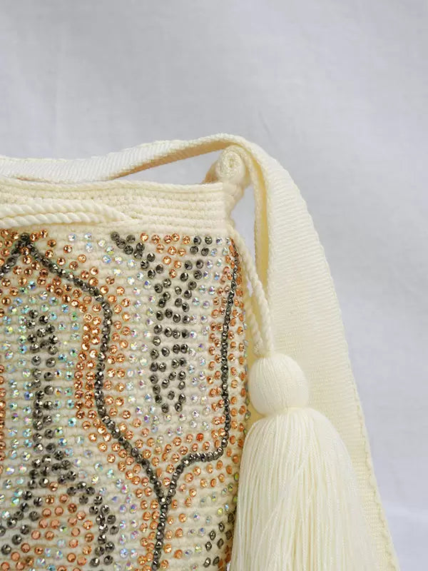 Mochila Diseño En Pedrería Medianas