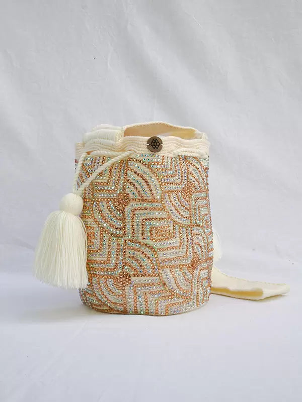 Mochila Diseño En Pedrería Medianas