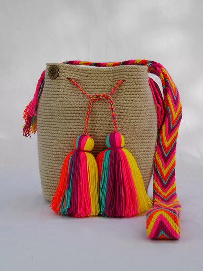 Mochila Unicolor Mediana