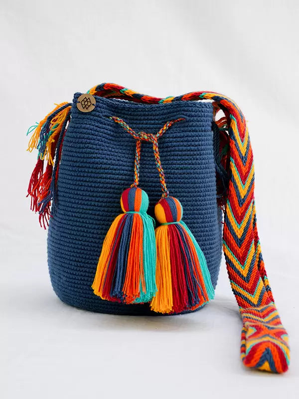 Mochila Unicolor Mediana