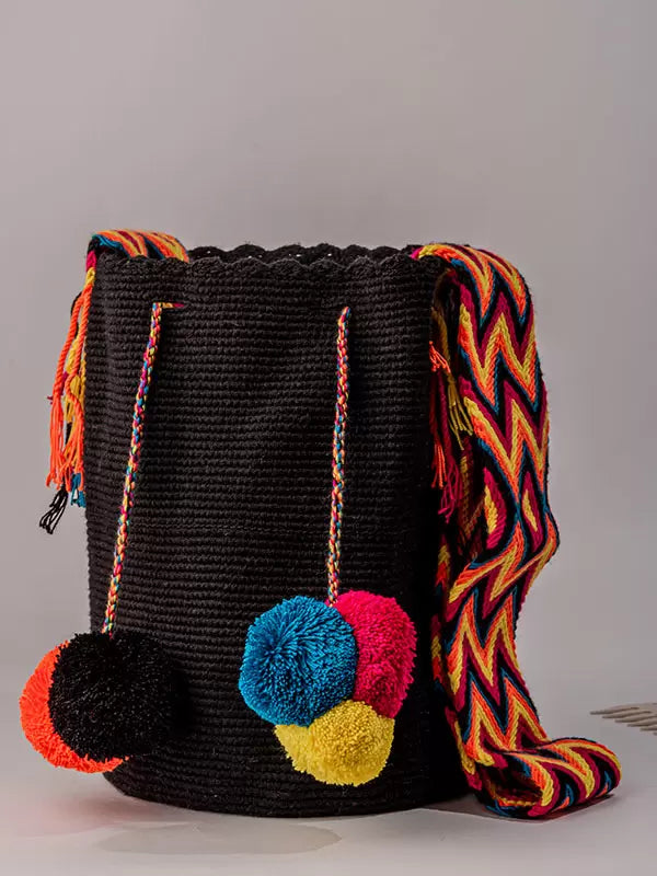 Mochila Cinco Borlas