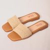 SANDALIAS PLANAS BEIGE
