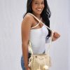 MOCHILA MEDIANA BORLAS BEIGE HUESO-DE 20 CM X 25 CM APROXIMADAMENTE